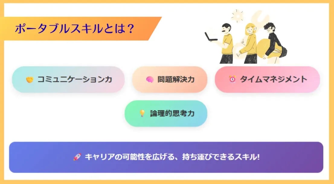 転職活動の前に｜飲食経験で得られる「ポータブルスキル」とは