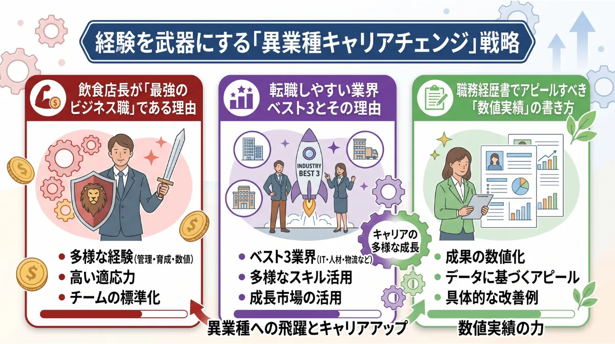 経験を武器にする
「異業種キャリアチェンジ」戦略