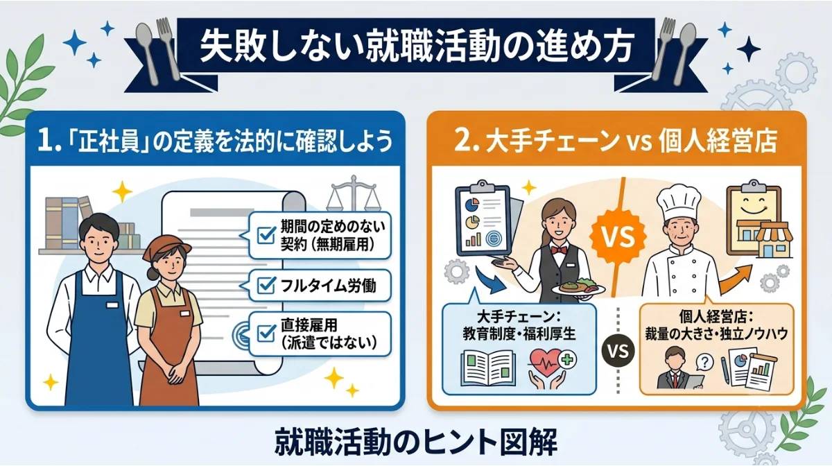 失敗しない就職活動の進め方