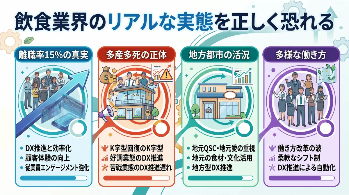 飲食業界のリアルな実態を正しく恐れる