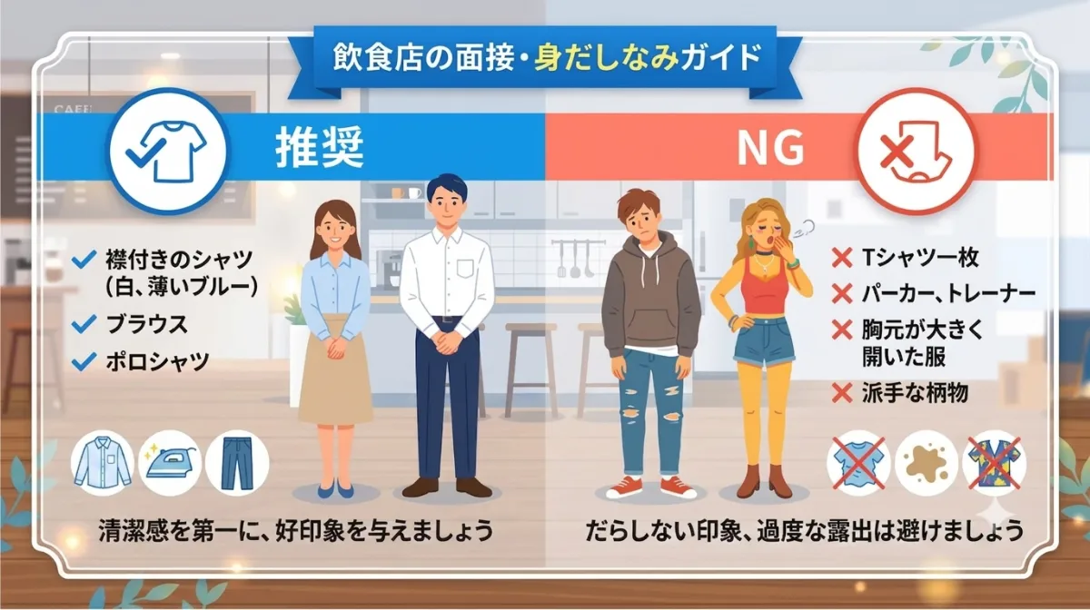 飲食店の身だしなみガイド