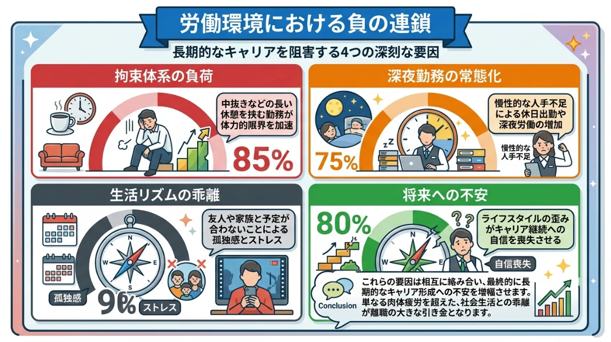 労働環境における負の連鎖